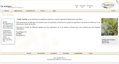 Desktop Screenshot of nobilisnutrition.com